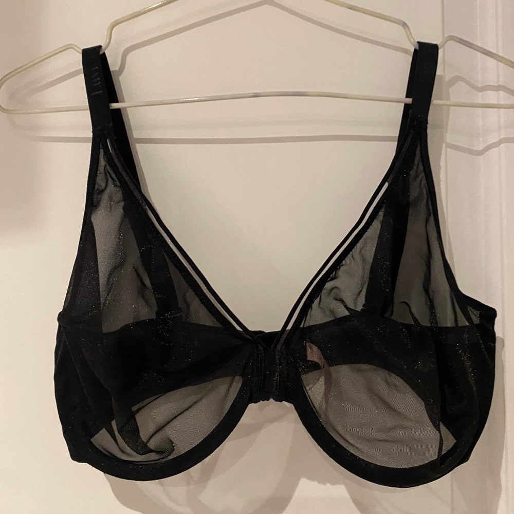 Luvlette bra sheer sparkly bra